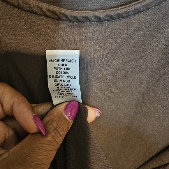 Soft by Avenue Brown Sleeveless Tank Top | Plus Size 30/32 | Stretch Comfort Bas - Picture 5 of 5